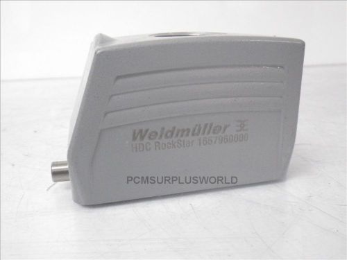 1657960000 Weidmuller HDC 16B TOLU 1PG21G enclosure cable entry at top (Used)