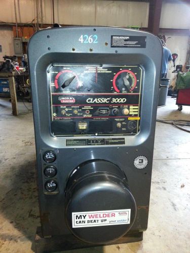 Lincoln classic 300d pipeliner welder with perkins diesel for sale