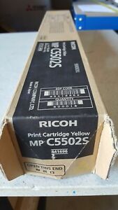 Genuine Ricoh 841696 Yellow Toner for MP C4502 C5502 Brand New See Photos
