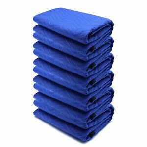 72x80 6PCs Thick Furniture Moving Packing Blanket For Shipping Furniture Pads