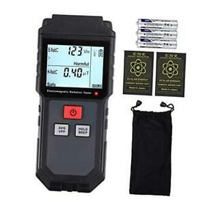 EMF Meter, Electromagnetic Field Radiation Detector Handheld Mini Digital
