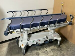 Stryker 1007 Glideaway Hospital Bed Patient Transport Stretcher Gurney 700 lbs.