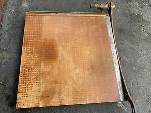Vintage INGENTO No. 6 Guillotine Paper Cutter Trimmer 24&#034; x 24&#034; 