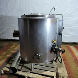 Groen Jacketed Steam Kettle AH/1-40 Natural Gas 40 Gallon Commercial Kitchen CPS