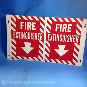 Brady 96908 Fire Extinguisher Sign USIP