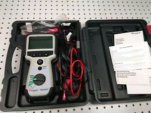 Megger TDR500/3 Handheld Time Domain Reflectometer w/ Extra Cables