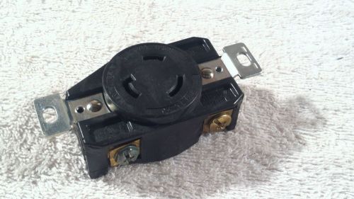 Ah arrow hart 20a 125v hubbell 2310 style hart-lock receptacle  nema l5-20, used for sale