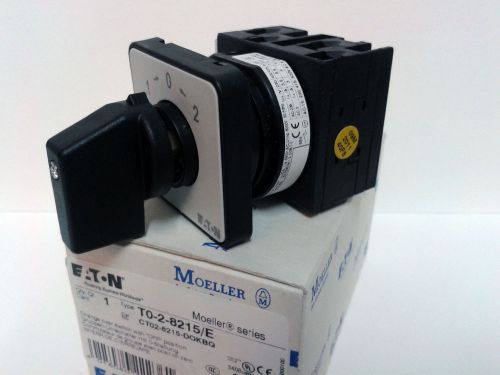 Eaton Cutler Moeller T0-2-8215/E Selector Switch Momentary 3 position 16A 600VAC