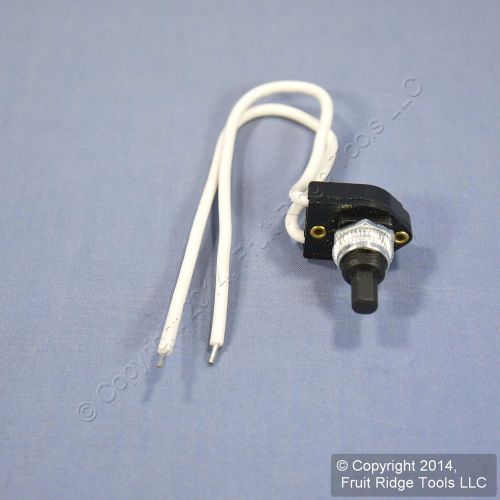 Leviton plastic push button canopy switch momentary on/off 3a 125v bulk 2592 for sale