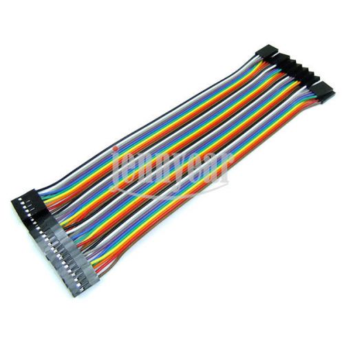 Dupont Lines Wire 40pcs in 1 Row Cable 2.54mm to 2.54mm 4P to 4P Pin Connector