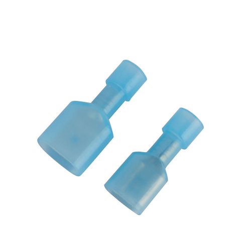 50pcs Blue 16-14 AWG Male &amp; Female Nylon Quick Disconnect Connector Terminal