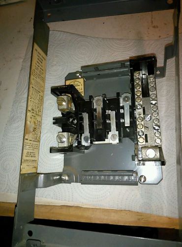 Square d fuse to breaker retrofit panel. Series A14, 100 amp. QOA8MB