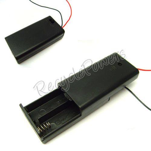 1 on/off switch battery box holder case 2 aa 3v lead r4 for sale