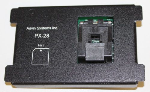 Advin Systems PX-28 Socket Adapter (Pilot Programmer) + Free Expedited Shipping!
