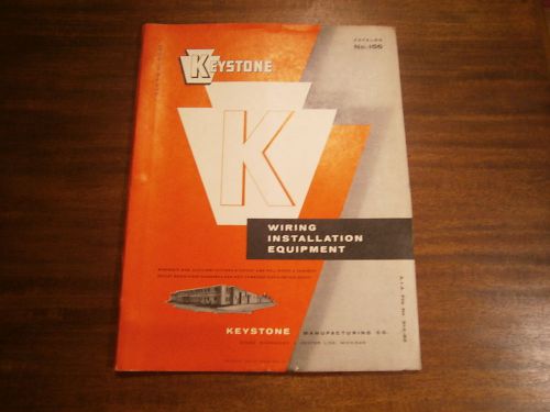 Keystone Wiring Installation Equipment Catalog 1956