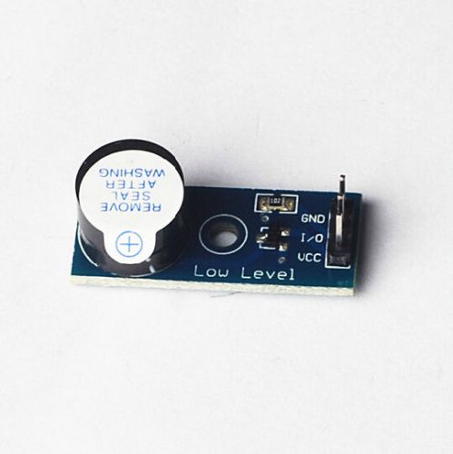 3.3V-5V Low Level Active Buzzer Alarm Triode Module Sensor + 3 pcs dupont Cables