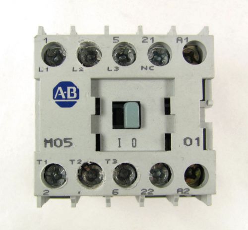 Allen Bradley, 100-M, Miniature Contactor,100-M05N*31, SER A, Used