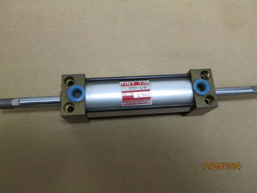 NEW OTHER, TINY TIM  DTF-3/8 1-1/8&#034;X3&#034; AIR CYLINDER, 3/8&#034; DOUBLE ROD, 3&#034; STROKE.
