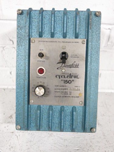 Danfoss Cycletrol 150 DC Motor Variable Speed Controller 1/8 to 2HP  0-180VDC