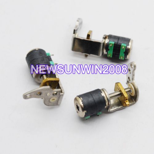 Rare 3-6v dc 2 phase 4 wire micro stepper motor with screw slip vane diy fun for sale