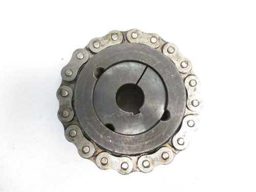 Rexnord 1-7/16x1in bore steel chain coupling d425933 for sale