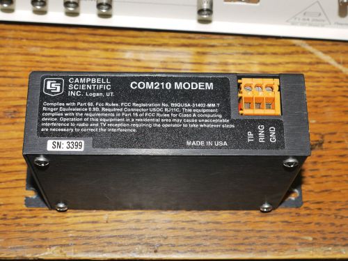 campbell scientific COM210 modem for data transmission