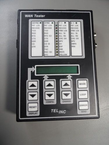 (1x) tel inc wan tester i  model# : tl2083eb  excellent condition---look! for sale