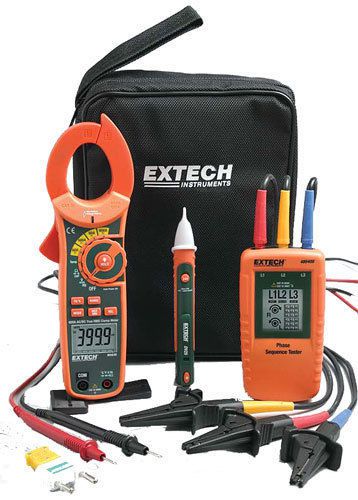 Extech MA640-K Phase Rotation/Clamp Meter Test Kit