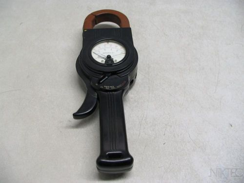 Weston 633 Clamp-On Ammeter 10-25-100-250-1000 Amp Range