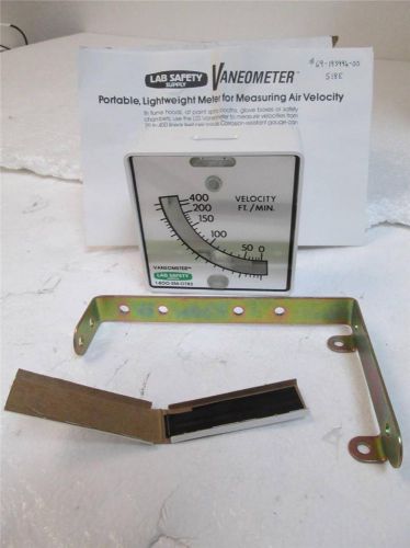 Lab Safety 1170 Vaneometer, Portable, Lightweight to Measure Air Velocity  *NIB*