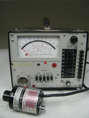 General microwave 460b thermoelectric power meter w/ n421d power head - dh30 for sale