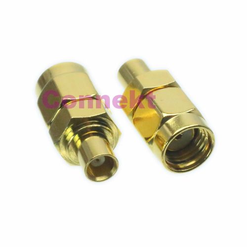 Rp-sma male jack to mcx female jack rf coaxial adapter connector for sale