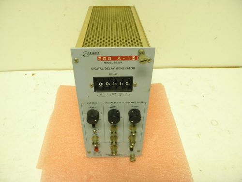 Berkeley Nucleonics Corp BNC NIM computer module # 7030A Digital Delay Generator