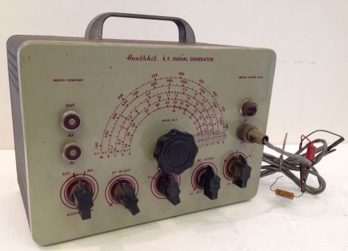 Heathkit  RF Signal Generator, Model SG-8, Old, Antique Vtg