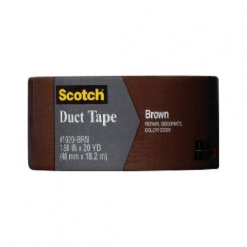 3M Scotch, 2&#034; x 20 YD, Brown, Multi-Purpose Duct Tape 1020-BRN-A