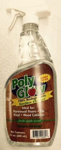 Poly glow ready to go hardwood floor cleaner rtg-23 23 oz for sale