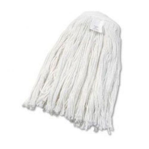 Unisan cut-end wet mop head  rayon  #24 size  white (2024r) for sale