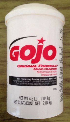 Gojo (1115) original formula hand cleaner 4.5 lb cartridge for sale