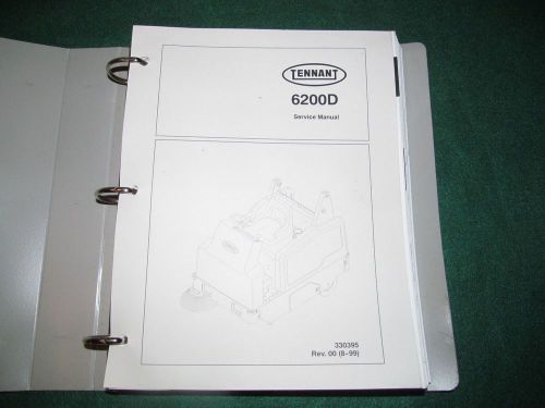 Service Manual for Tennant 6200D