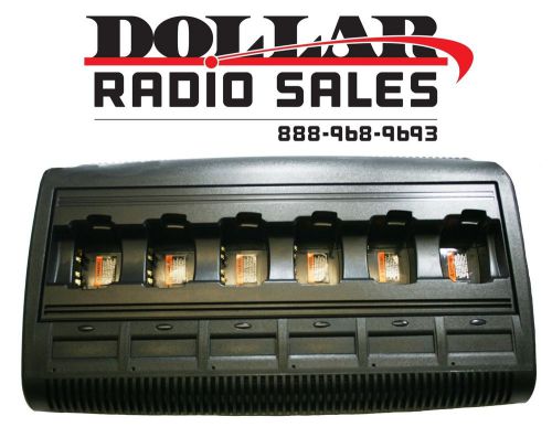 Motorola impres wpln4197a 6 bank gang charger ht750 ht1250 mtx850 mtx9250 radios for sale