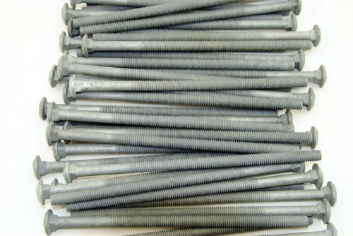 (25) carriage head bolt 3/8-16 x 8 galvanized 307a for sale