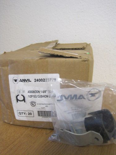 Anvil international 1-5/8od - 1-1/2n eg cushion clamp as026odn (box of 20) for sale