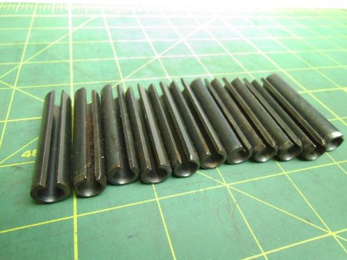 M10 X 50 MM SLOTTED STEEL SPRING PIN 10 MM DIA 50 MM LENGTH (QTY 11) #56866