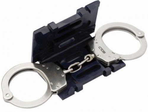 CSI 7084 Blue Box Chain Handcuff Anti-Pick Protection Rigid Security System