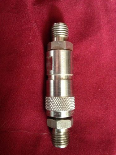 . Tomco Pneumatic Slim Flow 316 Stainless Steel Quick Connect Fittings male1/4&#034;