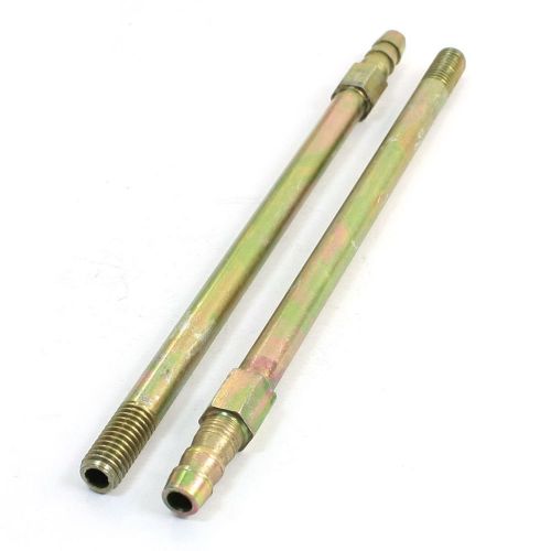 1/16&#034;pt thread 6.3&#034; long injection mould coupling brass hose nipple 2 pcs for sale