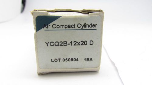 YPC AIR COMPACT CYLINDER YCQ2B-12x20 D NEW