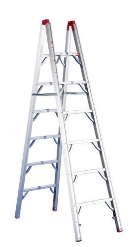 7 ft GPL Double Sided Compact Folding Ladder