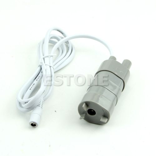 1.2a dc 12v micro submersible motor water pump 14l/min 840l/h 5m 5.5x2.1 female for sale