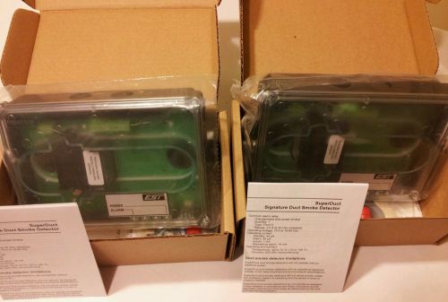 BRAND NEW EDWARDS/EST SIGA-SD SUPER DUCT/SMOKE DETECTOR lot of 2